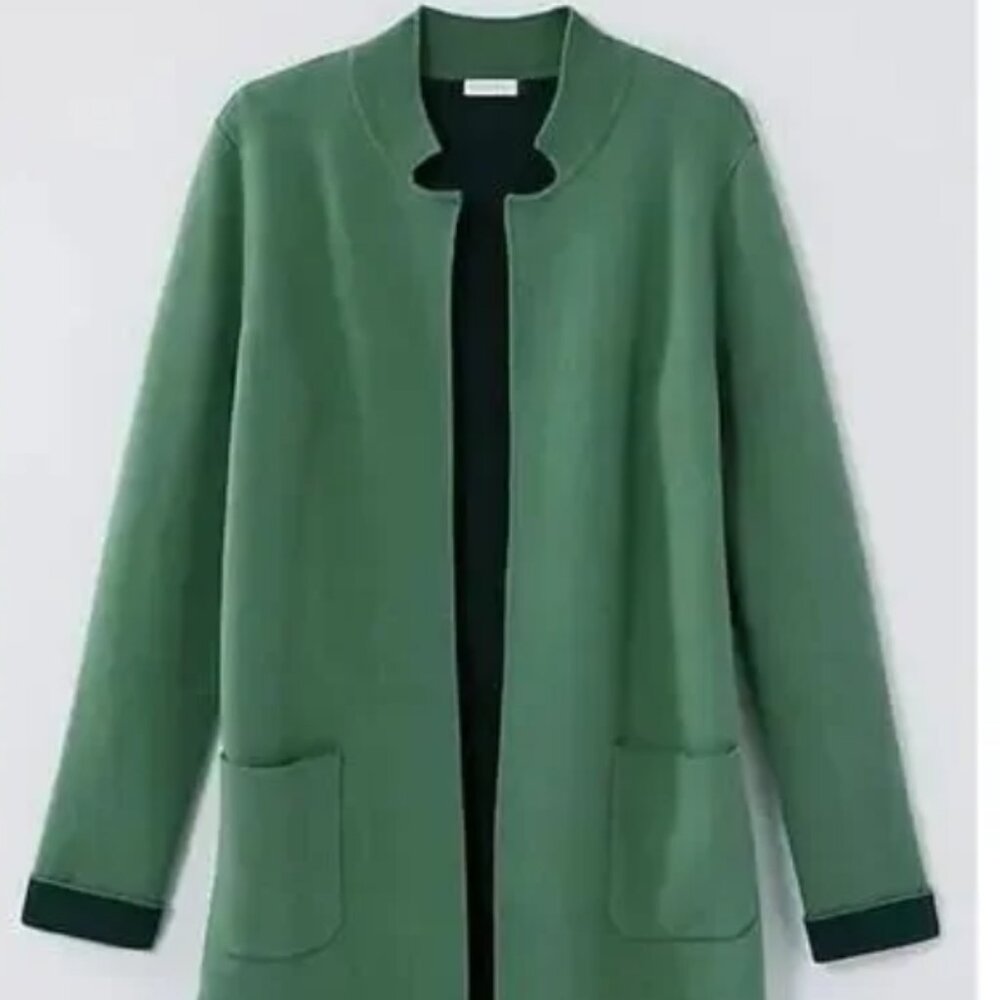 J. Jill "MAJESTIC" Open Front Cardigan - Picture 3 of 16